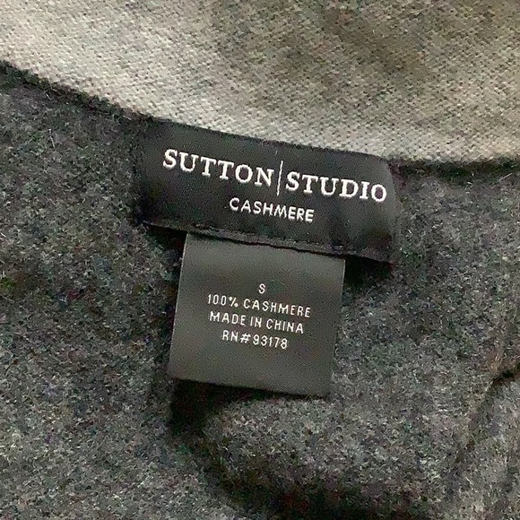 Sutton Studio cashmere sweater- long sleeve - - Picture 6 of 6